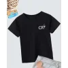 Erkek Çocuk Baskılı T-Shirt - Siyah
