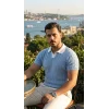 Erkek Desenli Kısa Kollu Triko Tişört - %100 Pamuk Akrilik