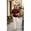 Erkek Duble Kol Basic Tişört