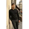Erkek Düğme Yakalı Triko