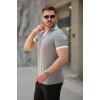 Erkek Hemşire Yaka Kısa Kollu Tişört