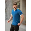 Erkek Hemşire Yaka Kısa Kollu Tişört