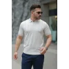 Erkek Hemşire Yaka Kısa Kollu Tişört