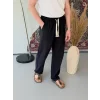 Erkek İthal Yıkamalı Keten Pantolon