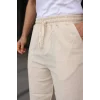 Erkek İthal Yıkamalı Keten Pantolon