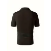 Erkek Kısa Kollu Polo Yakalı Triko Tshirt