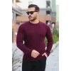 Erkek örgü Desen Bisiklet Yaka Kazak