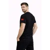 Erkek Türkiye World Cup 2026 Baskılı Tişört Futbol Temalı Forma T-Shirt - Siyah