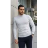 Erkek Yarım Balıkçı Yaka Pamuklu Triko
