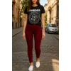 Gabardin Kumaş Yüksek Bel Pantolon 90cm Bel 38cm