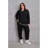 Kadın Yeni Sezon Uzun Kollu Ribana Detay Ikili Takım