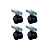 Küçük Plastik Uzun Sunta - 40 MM - 18MM HKS104 - 4 Adet