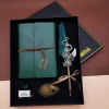 Mürekkepli Divit Kalem Ve Defter Set Yeşil