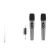 Profesyonel Kablosuz Uhf 2 Mikrofonlu Set 6.35 Mm - Gri HDX2791G