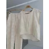 Shalina Süzüne Nakışlı Crop Takım 9796-08