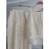 Shalina Süzüne Nakışlı Crop Takım 9796-08