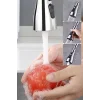 Yeni Plastik Krom Kaplama 3 Fonksiyonlu 360 Derece Hareketli Mutfak Lavabo Bataryası Başlığı