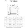 Yıldırım Baskılı Bisiklet Yaka SweatShirt - Beyaz