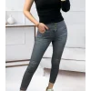 Yüksel Bel Likralı Kot Pantolon (Gri)