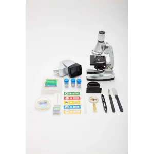 50X-100X-200X-400X-600-1200X Çocuklariçin Eğitici Projektörlü Mikroskop Seti