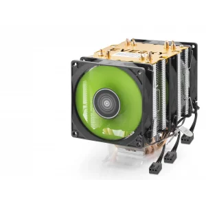 Cpu İşlemci Kule Tipi Soğutucu 500 Serisi Üç Fanlı 4 Bakır Borulu - Siyah ND2603