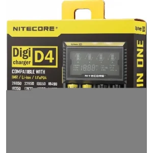D4 Digi Charger Li-ion / NI-CD / NI-MH / LifePO4 Dijital Pil Şarj Cihazı