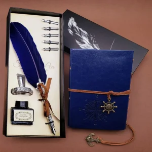 Deri Defter ve Tüylü Kalem