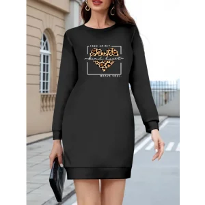 Kadın Uzun Kollu Bisiklet Yaka Desenli Viskon Iki Iplik Bluz