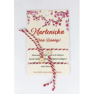 Marteniçka Bileklik 2li Papatya Model