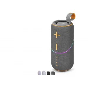 Mini Bluetooth Hoparlör Fm Rgb Outdoor 9.5 X 9.5 X 21.7 Cm KMS300