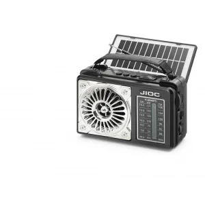 Nostaljik Kamp Ve Outdoor Solar Şarjli Tws Taşinabi̇li̇r Hoparlör H664BTS