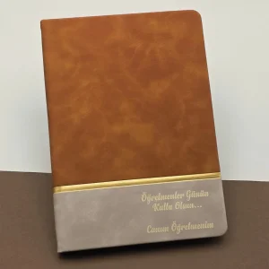 Öğretmenler Günü Hediyesi Defter Taba