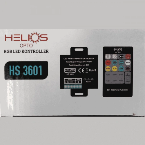 Helios HS 3601 24A RGB LED Kontrol Kumandası