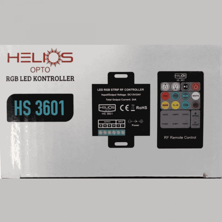 Helios HS 3601 24A RGB LED Kontrol Kumandası