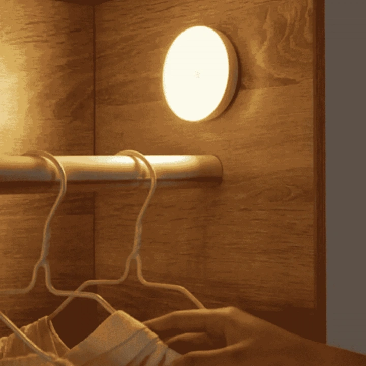 Sensörlü Şarjlı Mıknatıslı Led Kabinet, Gardrop ve Koridor Aydınlatma Armatürü