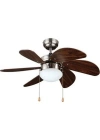 Vanti KCF280 60w Ahşap 6 Kanatlı Avizeli 78cm Tavan Vantilatörü