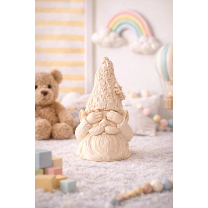 Dekoratif Cüce Biblo Boyanabilir | El Yapımı Minimal Ev Dekoru | Modern & Şık Masa Üstü Obje