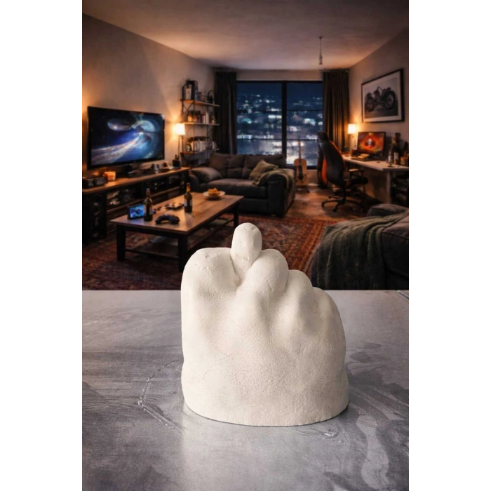 İronik, Esprili, Eğlenceli Dekoratif Obje- Yakın Arkadaşa Hediye - Nah - Duygularını Sözsüz Anlat