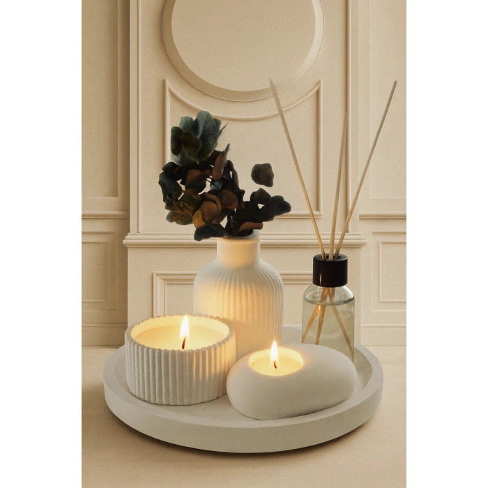 Special Dekoratif 5 li (Tealight Mum Hediyemizdir. Bitkiler Dahil Değildir)