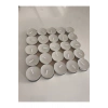 50 Adet 6 Gr Tealight Mum | Dekoratif & Banyo Mum Seti | Kokusuz Mini Mum