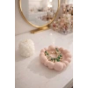 Pembe Bubble Mumluk/ Kolye, Küpe Organizeri & Beyaz Bubble Mum-Yatak Odası Dekoru