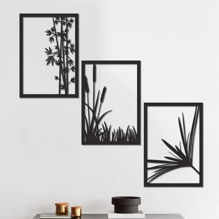 DOĞA TEMALI AHŞAP TABLO