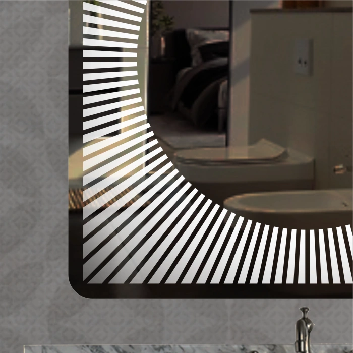 LAZER KUMLAMALI LEDLİ AYNA