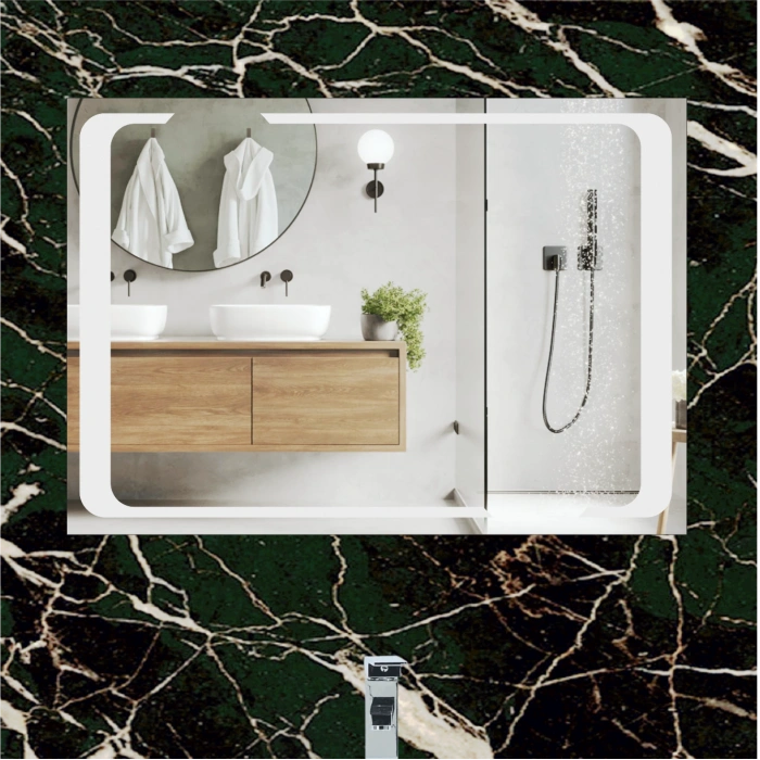 LAZER KUMLAMALI LEDLİ AYNA