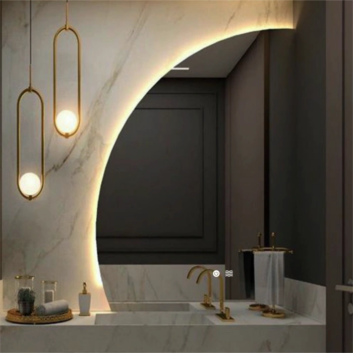 3 RENK IŞIK AYARLI DOKUNMATİK BUĞU ÖNLEYİCİ LEDLİ AYNA