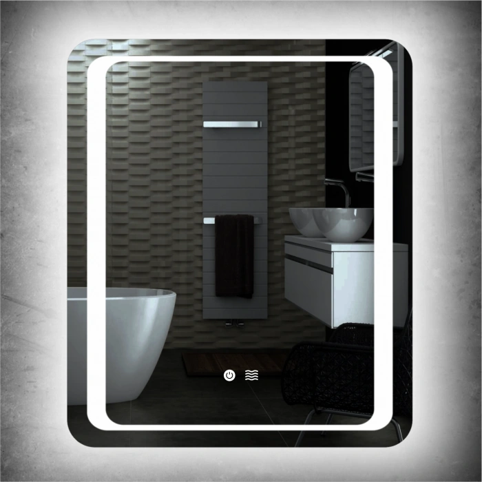 3 RENK IŞIK AYARLI DOKUNMATİK BUĞU ÖNLEYİCİ LEDLİ AYNA