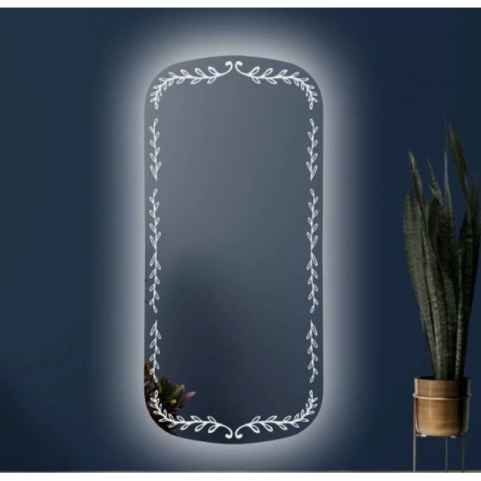 LASER SANDERED FULL-LENGTH MIRROR