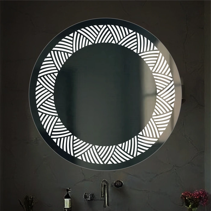 LAZER KUMLAMALI LEDLİ AYNA