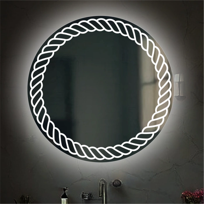 LASER SANDERED LED MIRROR