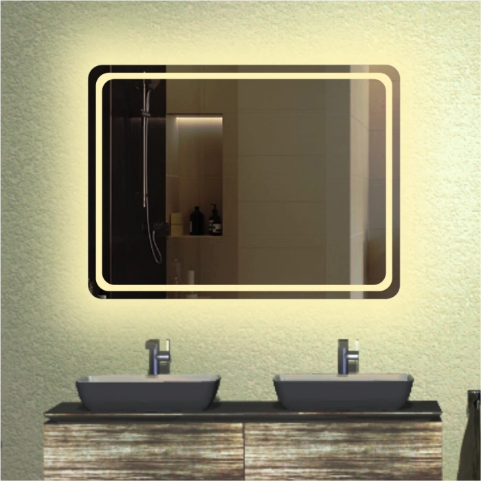 LAZER KUMLAMALI LEDLİ AYNA